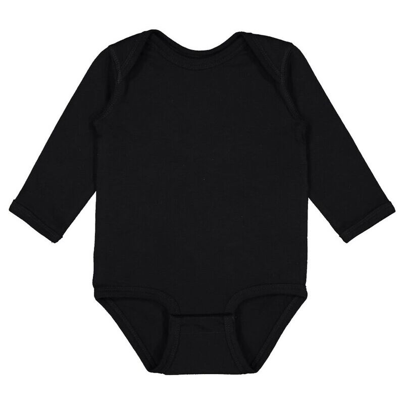 Infant Fine Jersey Long Sleeve Bodysuit Thumbnail
