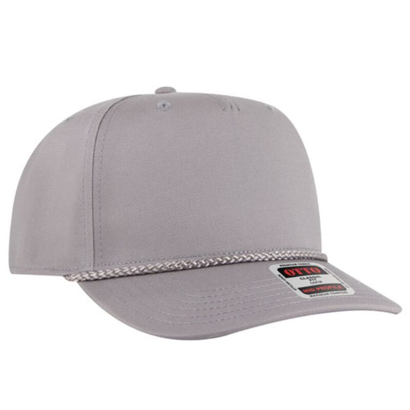 OTTO CAP® 5 Panel Mid Profile Corduroy Baseball Cap Thumbnail