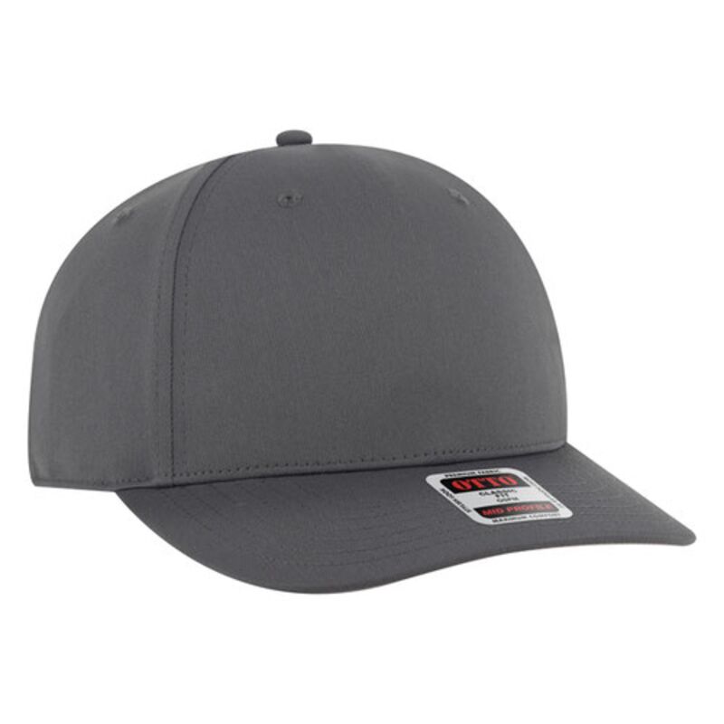 OTTO CAP® Seamless 6 Panel Mid Profile Baseball Cap Thumbnail