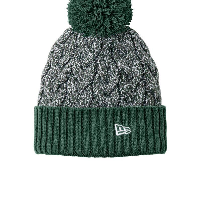 Marled Knit Pom Beanie Thumbnail