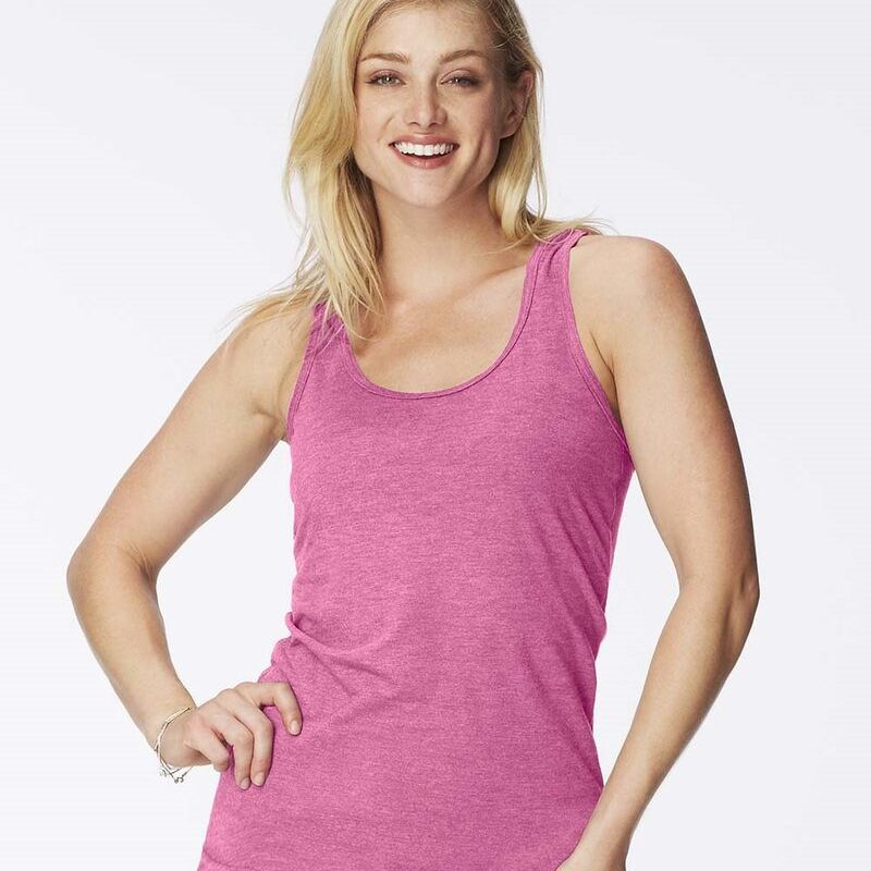 Garment-Dyed Women's Racerback Tank Top Thumbnail