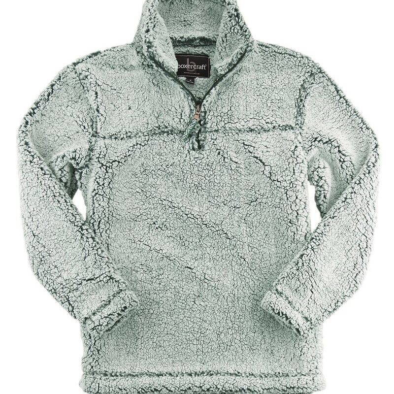 Unisex Sherpa Fleece Quarter-Zip Pullover Thumbnail