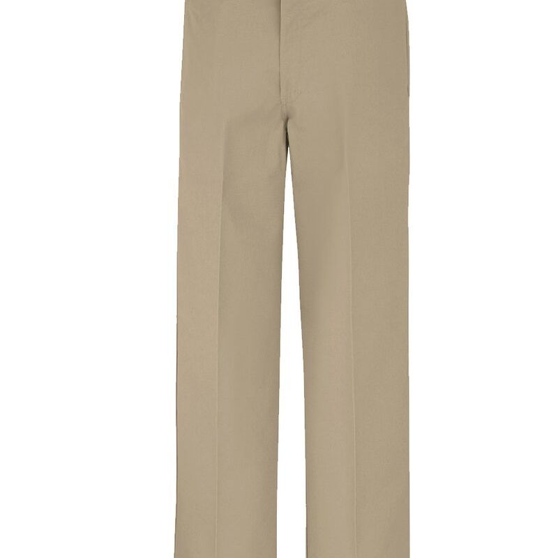 Men's Odd Sizes Industrial Flat Front Comfort Waist Pants Thumbnail