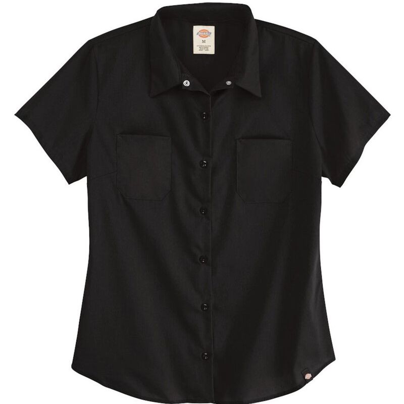 Women's Industrial Short Sleeve Work Shirt Thumbnail