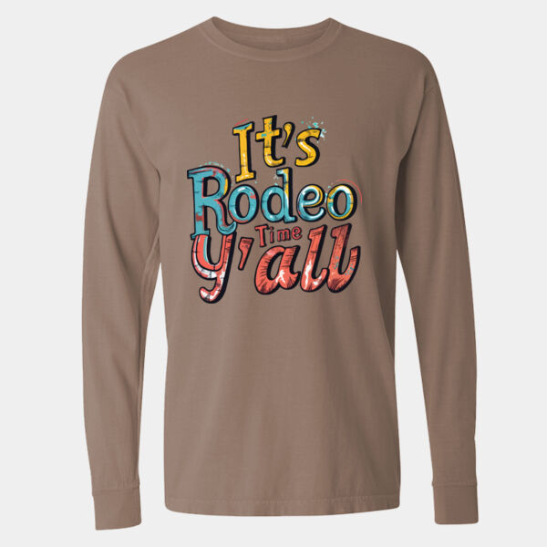 Long Sleeve Garment-Dyed Heavyweight T-Shirt - 6014 Thumbnail