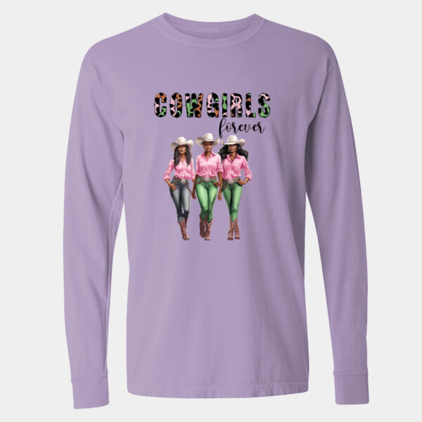 Long Sleeve Garment-Dyed Heavyweight T-Shirt - 6014 Thumbnail