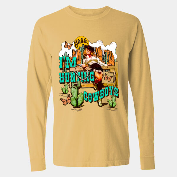 Long Sleeve Garment-Dyed Heavyweight T-Shirt 6014 Thumbnail