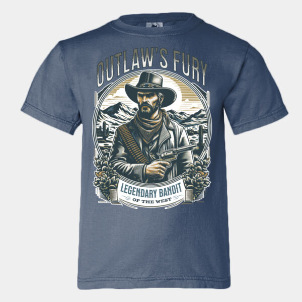 Youth Garment-Dyed Heavyweight T-Shirt - 9018 Thumbnail