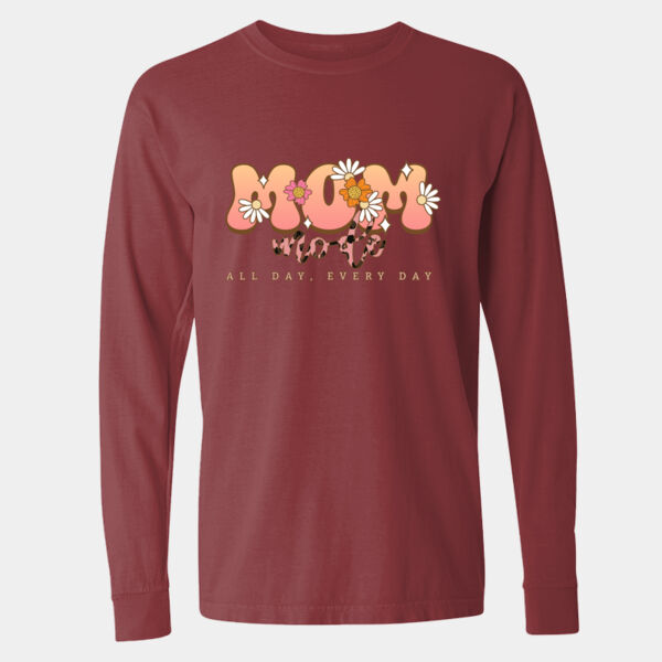 Long Sleeve Garment-Dyed Heavyweight T-Shirt - 6014 Thumbnail