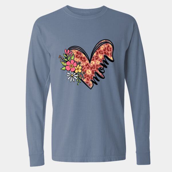  Long Sleeve Garment-Dyed Heavyweight T-Shirt - 6014 Thumbnail